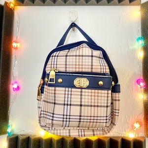 Fashion Plaid Small backpack